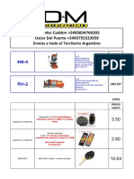 Catalogo - D&M Con Precio U$D