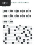 Chordu Piano Chords Lianne La Havas Friends Like Evergreens Chordsheet Id - mklvpuTfjH0