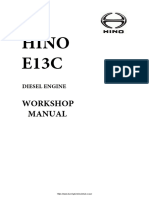 Hino E13c Engine Workshop Manual PDF