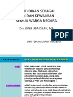 10 Pendidikan Sebagai Hak Dan Kewajiban Semua Warga Negara