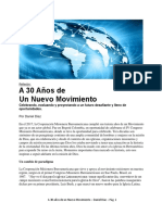 A 30 Años de Un Movimiento - Daniel Diaz