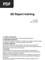 8D Report Training MID