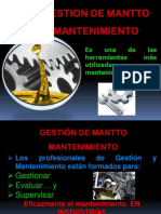 Gestion de Mantto