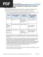 Practica de Laboratorio 16 - Búsqueda de Certificaciones y Peustos Relacionados Con NOC