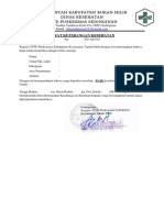 Format Surat Kesehatan Sedinginan