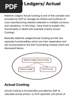 Material Ledgers: Actual Costing - SAP Blogs