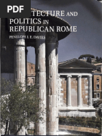 Architecture and Politics in Republican Rome PDF