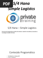 Apostila Simple Logistics Introdução S4 HANA - Versão 2