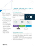 VMW Vrealize Automation 8.0 Datasheet