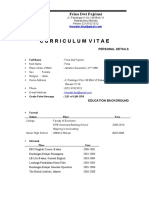 Curriculum Vitae: Frina Dwi Fajriani