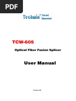 TCW-605 Instructions