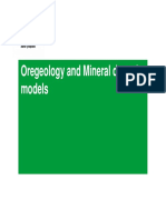 Lecture 3 Mineral Deposit Models