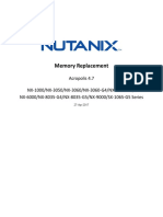 NUTANIX - Memory - Replacement-Platform - v4 - 7-NX1000 - NX3050 - NX3060 - NX6000 - NX8035G4 - NX9000