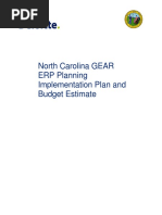 ERP Implementation Plan and Budget Estimates PDF