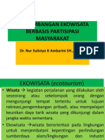 PENGEMBANGAN EKOWISATA BERBASIS PARTISIPASI MASYARAKAT - R