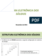 Estrutura Eletrônica Dos Sólidos