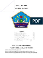 Makalah Senmus Musik Barat