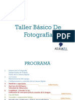 Taller Basico de Fotografia PDF