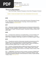 Phototherapy - Theses Dissertations As of Sept - 2019