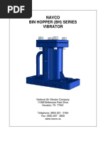 BH Pneumatic Piston Vibrator Operation Manual