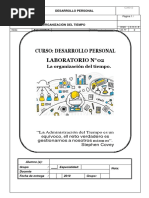 Guía Lab 2 Organización Del Tiempo