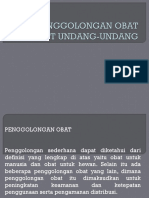 5 Penggolongan Obat Menurut Undang Undang