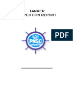 Tanker Inspection Report Blank 1