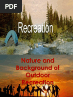 7 Nature and Background of Outdoor Recreation