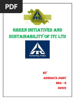 Green Initiatives and Sustainability of Itc LTD New