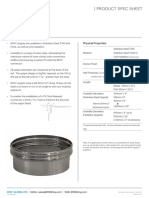 Spigot Product Spec Sheet