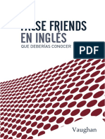 MUESTRA VAUGHAN - False Friends en Inglés Que Deberías Conocer