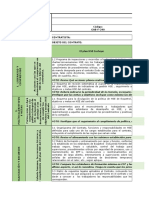 Lista de Chequeo Plan HSE para Contratos