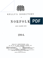 Kelly's Directory Norfolk 1904