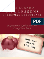 Lucado Life Lessons Christmas Devotional - Week 2