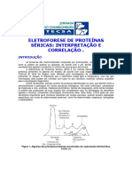 Eletroforese de Proteinas Sericas - Interpretacao e Correlacao - 2