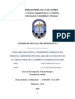 Informe de Practicas Mantaro