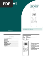 Innovair New Remote Control Manual English 1