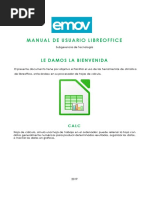 Subgerencia de Tecnología Manual Libreoffice CALC