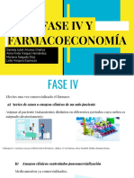 Fase Iv y Farmacoeconomía