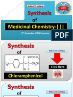 All Synthesis of Medichem-3 For 6th Semester of B.pharma