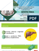 Hepatitis Tóxica