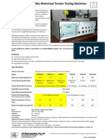 Torsion Spring Testing Machine