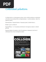 Colloidal Solution