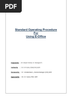 SOP-Using EOffice PDF