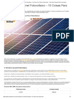 Escolhendo o Painel Fotovoltaico - 10 Coisas para Saber - Portal Solar - Tudo Sobre Energia Solar Fotovoltaica PDF