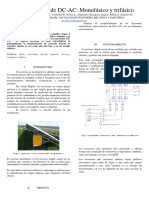 Convertidores de DC-AC - Monofásico y Trifásico