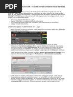 001-Cómo Utilizar KONTAKT 5 Como Instrumento Multi