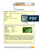 Termómetro-Higrómetro - Digital - MaxyMin - Inst (TOPOX)