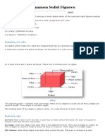 Common Solid Figures