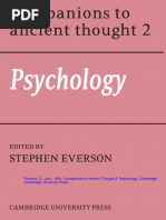 Lovibond, S., 1991, Plato's Theory of Mind